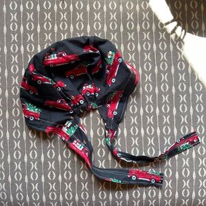 Holiday scrub cap